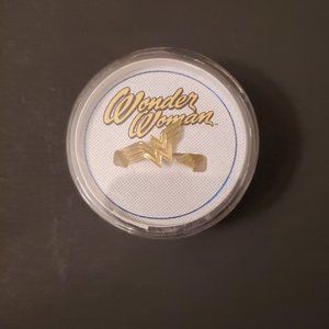 Alex and Ani Gold Wonder Woman Wrap Ring